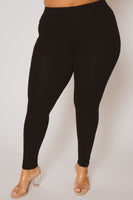 Plus Size Ember Leggings - Black