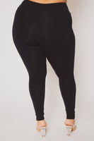 Plus Size Ember Leggings - Navy