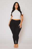 Plus Size Ember Leggings - Navy