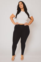 Plus Size Ember Leggings - Navy