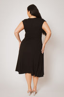 Plus Size Classic Curve Midi - Black