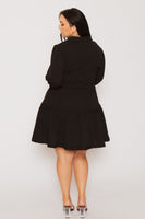 Plus Size Scarlet Belle Dress - Black
