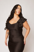 Plus Size Seraphina Dress - Black