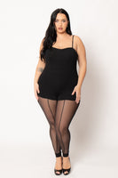 Plus Size Solene Cami   Jumpsuit - Black