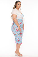 Plus Size Carmela Lace Shrug - Ivory